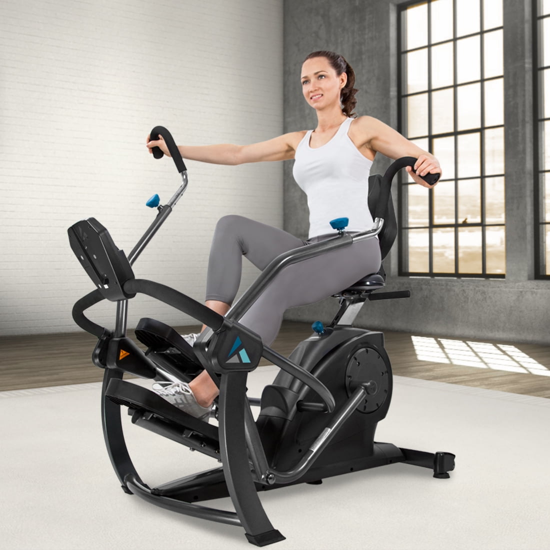 Teeter FreeStep Recumbent Cross Trainer and Elliptical - Walmart.com - Walmart.com