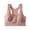 Pink, variant on Tank Tops Solid Color Push Up Sports Bra Yoga Running Fitness Vest Shockproof Support Underwear Camisole Tops for Women,Blue,One Size