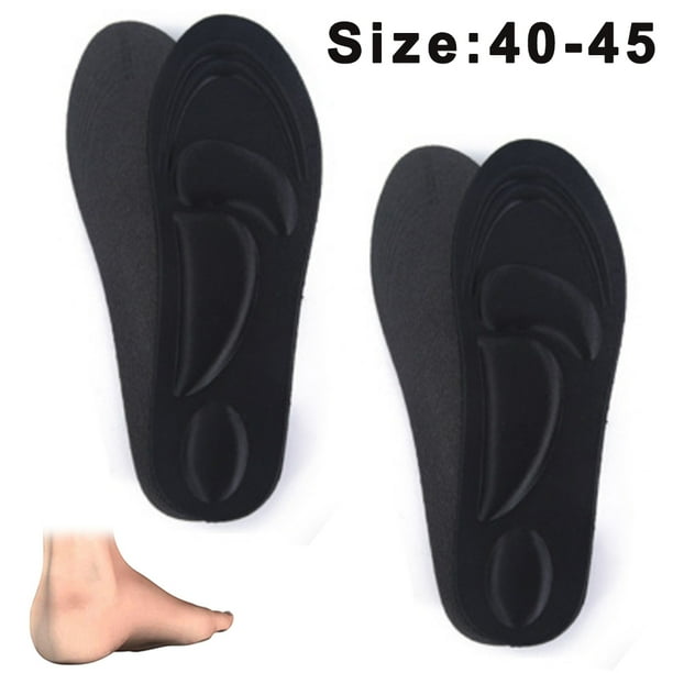 Plantilla Memory Foam Comfort - Ayuda contra la fascitis plantar y el dolor de pies. Amortiguación de metatarso, soporte de arco y soporte de talón Ormromra 221855-4
