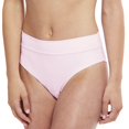 thumbnail image 1 of Carole Martin Comfort High Cut Full Coverage Womens Wide Waist Band Panty Style 8001 Pink Small, 1 of 4