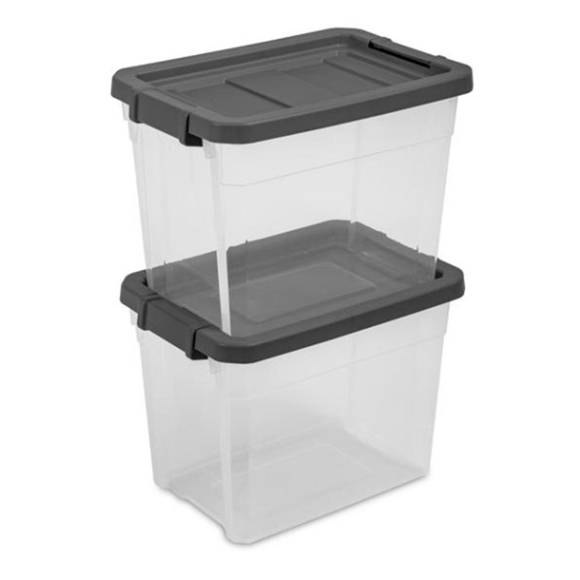 GA] New Haven, CT -- 30 gal. Sterilite storage bin suitable for  quarantine/temp tank, plus 10 plastic plants. Used recently for 12 new  guppies. Holes in lid to allow for ventilation/feeding/heater and