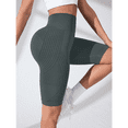 thumbnail image 4 of Women’s Seamless Biker Shorts, High Waisted Tummy Control Yoga Workout Shorts, 4 of 8