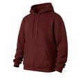 thumbnail image 5 of Men's Relaxed Fit Hooded Sweatshirt Drawstring Long Sleeve Casual Pullover Hoodie with Front Pocket, 5 of 6