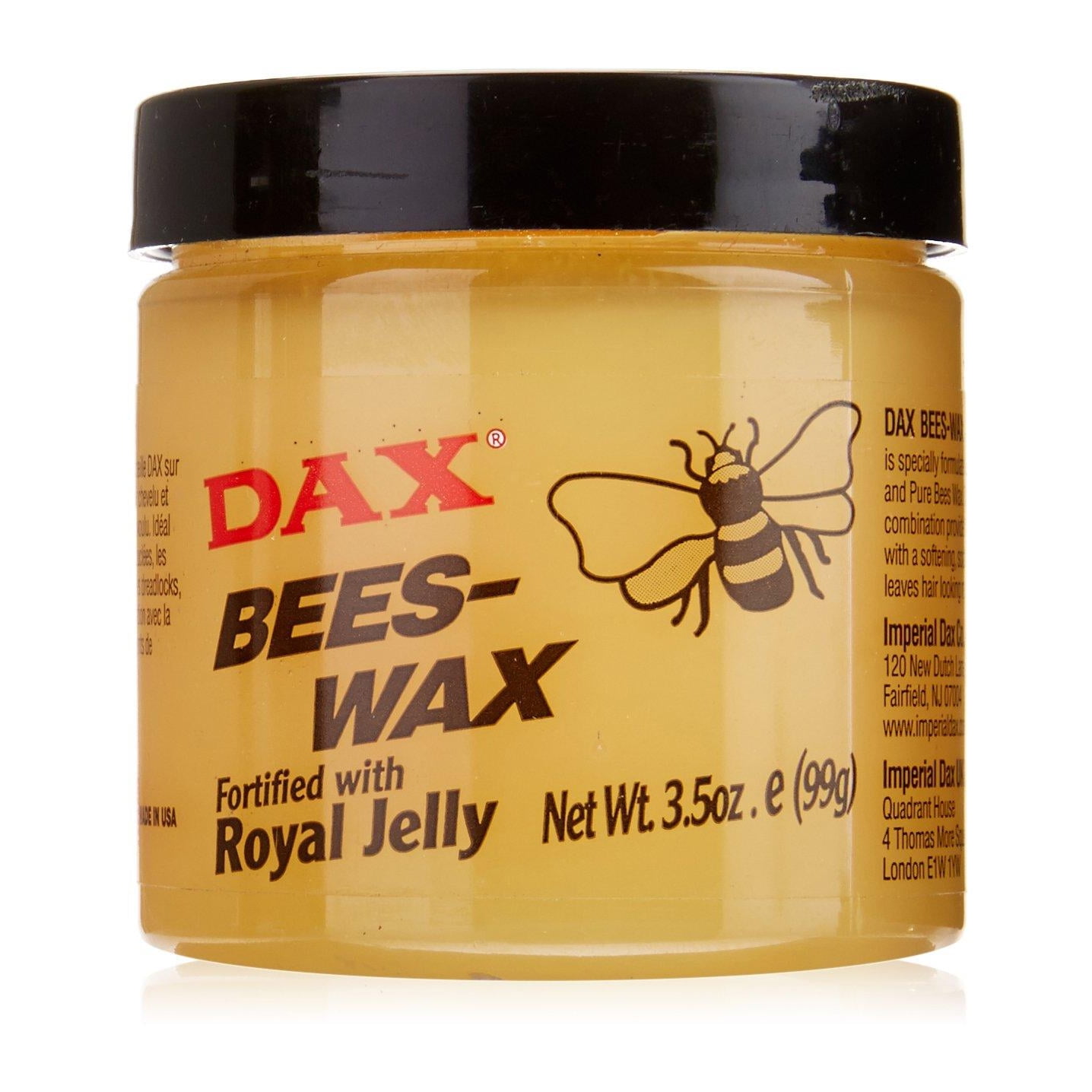 Dax Bees Wax Fortified With Royal Jelly 3.5 oz - Walmart.com