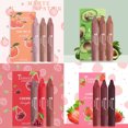 thumbnail image 1 of 3pcs/box Lipstick Pen Matte Velvet Fog Waterproof Lip Stick Long-Lasting, 1 of 8