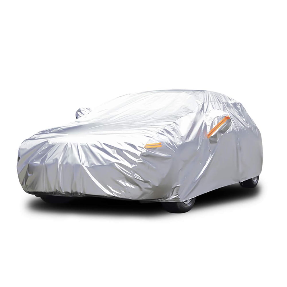 XXXL Universal Full Car Cover Waterproof Dust Outdoor UV Protection For Sedan