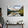 thumbnail image 2 of Great Big Canvas "Swiftcurrent Lake, Many Glacier, Glacier National Park, Montana"  by Jamie and Judy Wild Black White   Wrapped Canvas Print Wall Artwork, 2 of 7