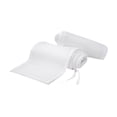 thumbnail image 3 of Forro de malla para cuna,Forro de cuna de malla transpirable con correas de doble cara,Funda de cuna suave y protectora anticolisión,Funda de cuna ligera y transpirable para Blanco, 3 of 9