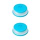 thumbnail image 4 of Tapa plegable a prueba de microondas Yuarrent para alimentos frutas verduras plástico Azul 2Conjunto, 4 of 6