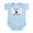 Sky Blue, variant on CafePress - My Dad Is The Drummer Infant Bodysuit - Baby Light Bodysuit, Size Newborn - 24 Months