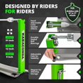 thumbnail image 4 of Rabaconda Motorcycle Wheel Balancer Stand - Perfect Tire Balance with Bench or Wall Use, 4 of 5
