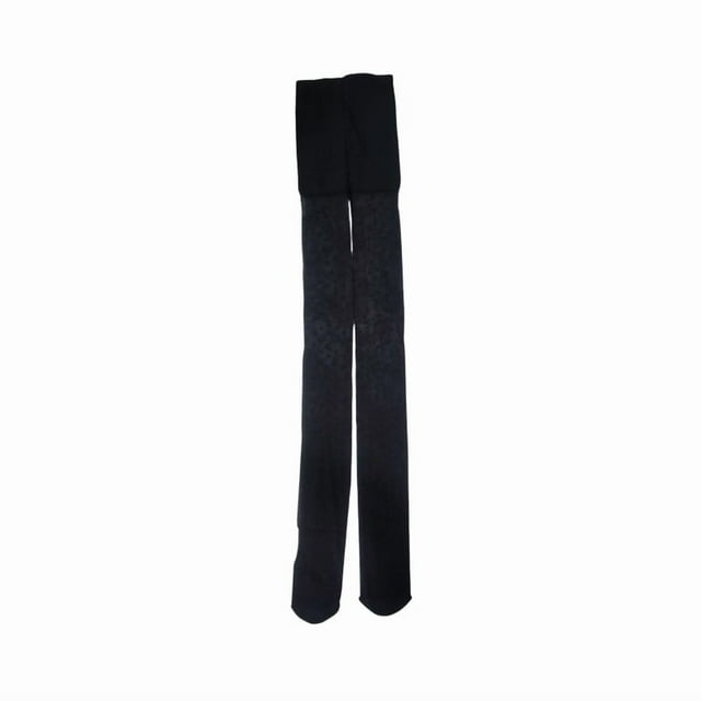 Pantimedia Secret Treasures para Dama, Fantasia Puntos Desiguales Negro Talla G/EG