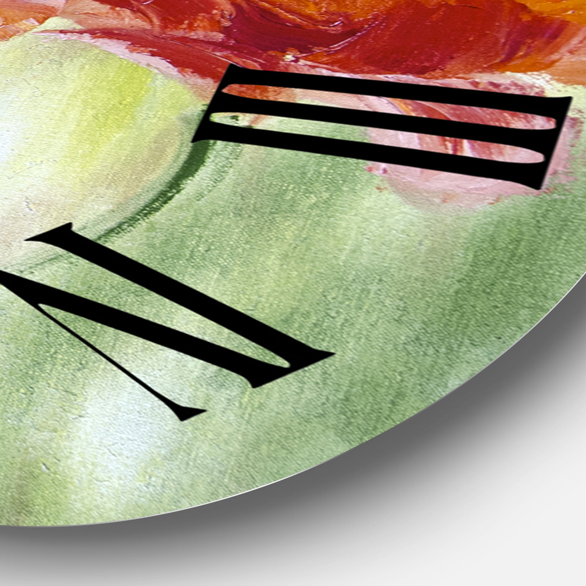 Designart 1 in Quartz Traditional Wall Clock