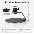 thumbnail image 4 of i Kito Table Projector Stand Removable, Table Projector Mount with Universal Swivel Ball, 4 of 6