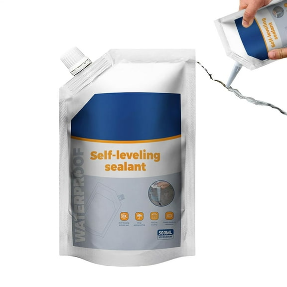 Concrete Sealant | 500ml Crack Filler Concrete Repair Waterproof Sealant - Quick Drying Bonding Agent Penetrating for Driveway, Roof, Floor, Basement