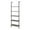 Retro Gray, variant on Tcbosik 5-Tier Wall Mounted Ladder Shelf, 70.87" Tall Open Bookcase with Metal Frame & MDF Shelves, Vintage Display Organizer Rack Plant Stand for Living Room, Rustic Brown