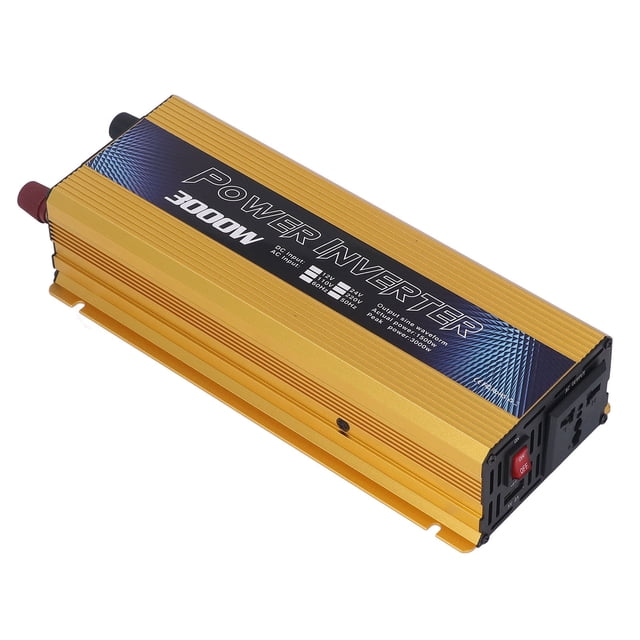Inversor de corriente para automóvil,Inversor de corriente para automóvil Onda sinusoidal Convertidor para automóvil Inversor de potencia Diseñado con precisión Jadeshay A