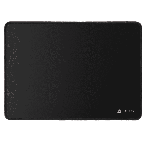 Aukey Mouse Pad, Gaming Mouse Mat with Smooth Surface, Non-Slip Rubber Base and Anti-Fraying Stitched Edges 13.7” x 9.8” | KM-P1