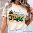 thumbnail image 2 of Taurus Graffiti Zodiac T-Shirt, Street Style Astrology Horoscope Tee, 2 of 6