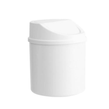 CCOCC Trash Can,Small Trash Can with Lid,Mini Trash Can for Kitchen and Living Room,5.5x6.9in