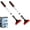 Red*2, variant on Snow Brush for Car Window, Ice Scraper, Premium Car Rakes for Snow Removal, Retractable Aluminum Snows Removal Tool, Cars, Trucks, SUV