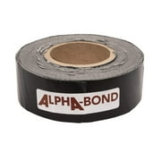 Alpha Systems 2020002412 ALPHABOND TPO Roofing Repair Tape - Pack of 12, 2 x 50, Black