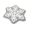 thumbnail image 2 of AYktou Christmas Decorations,Bathroom Rugs,Christmas Rugs Christmas Imitation Cashmeres Rocking Chair Blanket Christmas Eve Non-slip Rocking Chair Blanket Hexagonal Snowflake Carpet Cushion, 2 of 5