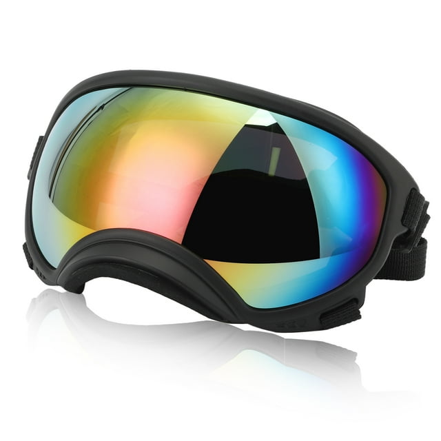 Gafas para Perros Grandes ANGGREK HR3435 Marco Elástico Suave Estructura De Bloqueo Fuerte Anti UV