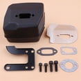 thumbnail image 5 of Exhaust Muffler Deflector Kit Fit Husqvarna 61 268 272 272XP 268K 272S Ported, 5 of 6