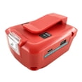 thumbnail image 1 of For Milwaukee 18V Li-Ion Battery Adapter with LED Work Light, 1 of 5