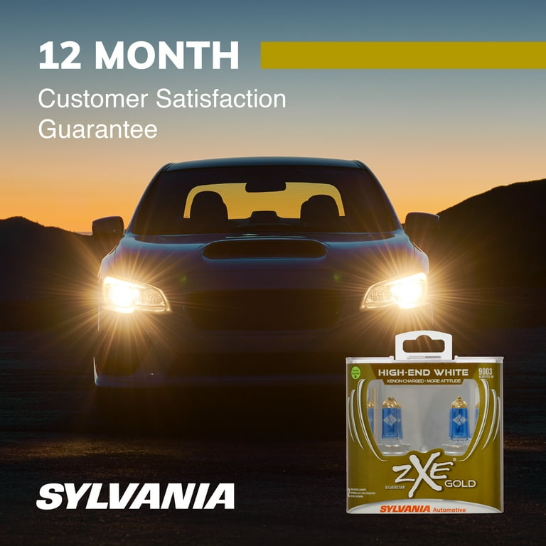 Sylvania 9003 SilverStar zXe Gold Halogen Headlight Bulb Sylvania 9003 SilverStar zXe Gold Halogen Headlight Bulb