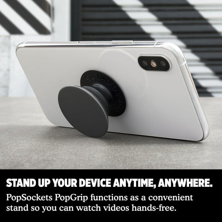  PopSockets: PopGrip with Swappable Top for Phones and Tablets -  Enamel Shark Bites Blue : Cell Phones & Accessories