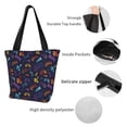 thumbnail image 6 of Fotbe Games Pattern Beach Tote,Shoulder Handbag,Spacious Tote Bag,Lightweight Travel Bag,Versatile Shopping Bag, 6 of 9