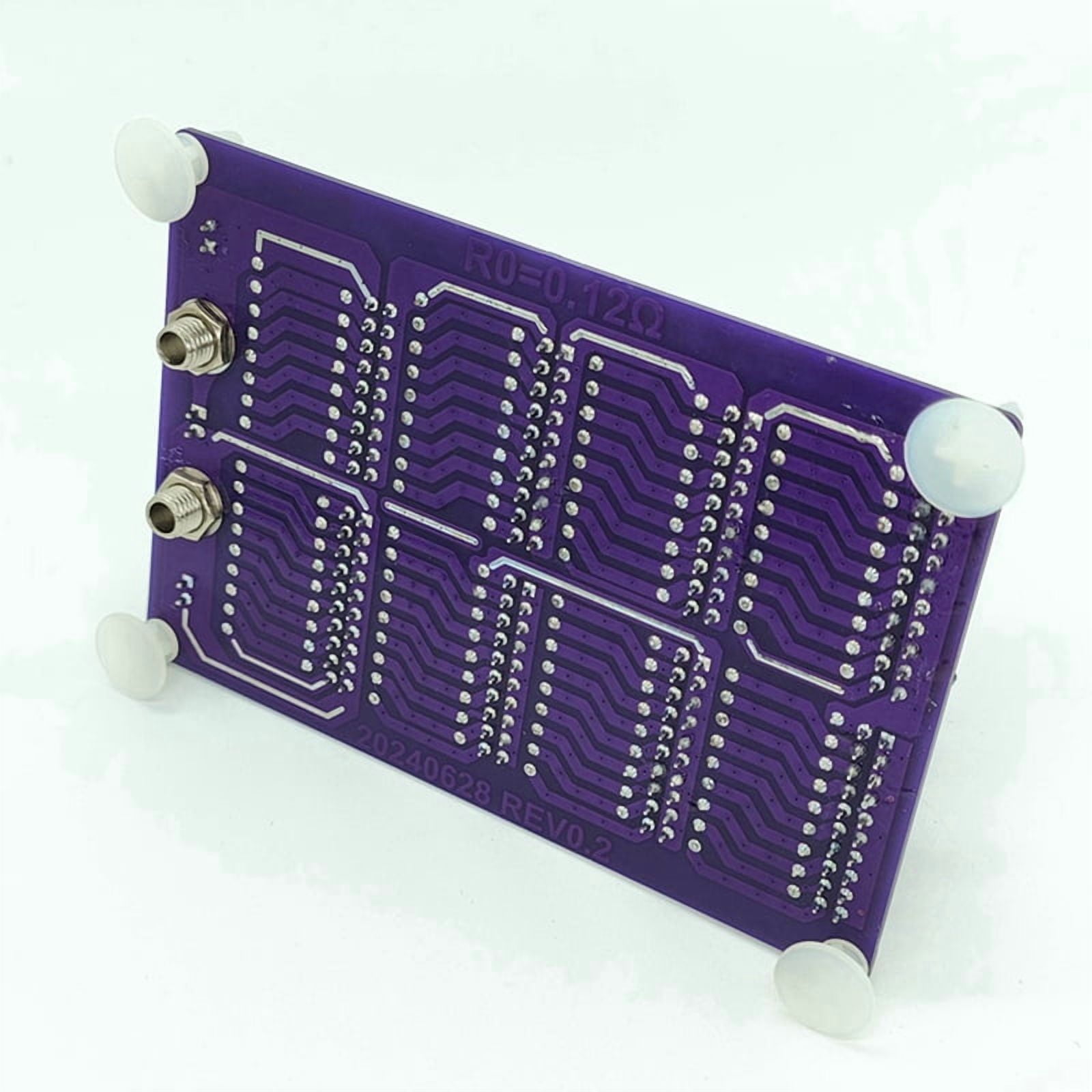 2X 0.1Ω-9.9999999MΩ 0.1% 0.25W 25PPM Programmable Resistor Board Resistance Tolerance 0.1% High  8-Segment