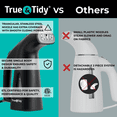 thumbnail image 6 of True & Tidy Portable Vertical Fabric Steamer for Home and Travel, Black, 6 of 7