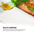 thumbnail image 6 of 3 Pcs Baking Pans Veggie Tray Bacon Pan For Oven Bacon Tray for Microwave Oven Bacon Pan Microwave Bacon Pan, 6 of 6