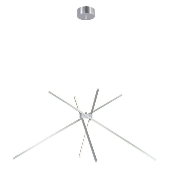 Maxim E41443-SA Alumilux LED Pendant, Satin Aluminum