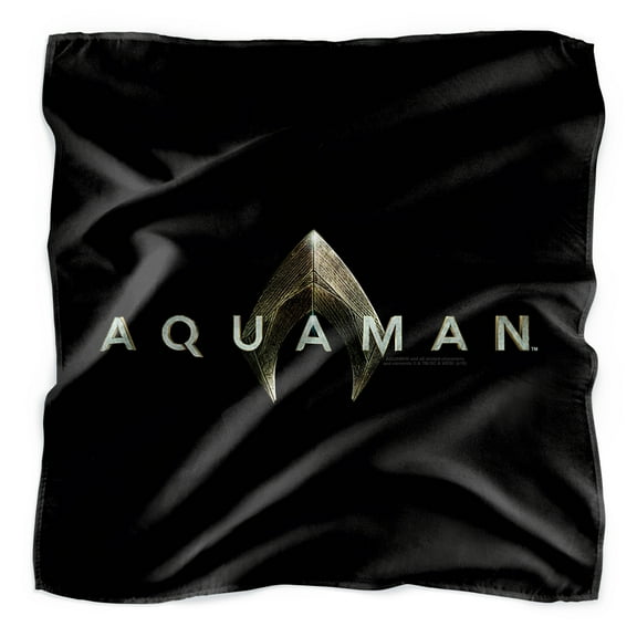 Aquaman Movie Logo Bandana (21 in x 21 in)