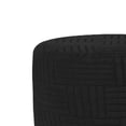 thumbnail image 6 of Ottoman Cover Round Stool Slipcover Elastic Material Fits 48-55cm Diameter for Bedroom and Living Room Decor, 6 of 9