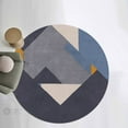 thumbnail image 5 of Tufted Area Rug 10X10, Geometric design, Wool Rugs, Bed, Living room, Round Carpet, 5 of 7