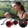 Jrocdr Wireless Earbuds Bluetooth Gaming Headset for Running, Gym