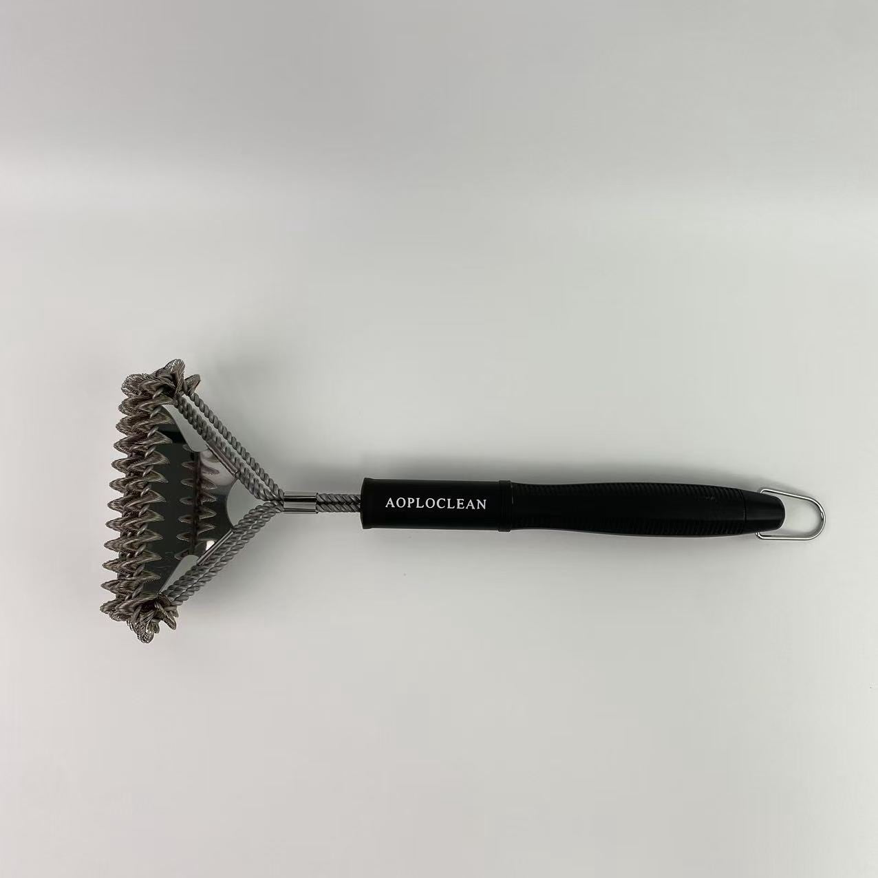 AOPLOCLEAN Grill brushes - Safe BBQ Brush for Grill -Stainless Grill Grate Cleaner - Safe Grill Accessories for Porcelain/Charcoal Grill