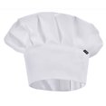 thumbnail image 1 of ESHATO Kids Chef Hat, Adjustable Elastic Cotton Cooking Cap for Children White, 1 of 4
