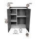 thumbnail image 3 of Gabinete Organizador ENZO Librero Multiusos Con Puertas, 3 of 4