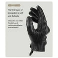 thumbnail image 4 of Motorcycle Gloves Touch Men Goatskin Sports Cycling Gloves Motorbike Guantes ,Flexible and Comfortable, 4 of 5