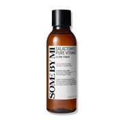 SOME BY MI Galactomyces BCA3 Pure Vitamin C Glow 6.76Oz, 200ml - Korean Daily Vitamin C Face Toner for Skin Brightening - Glass Skin Routine with Skin Texture, Elasticity Care - Korean Skin Care