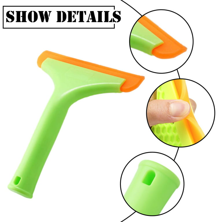 SCRUBIT Window and Shower Squeegee, Lightweight Squeegy Cleaner for  Windows, Glass, Car Windshield, and Mirror - Streak Free Cleaning Tool for  Shower