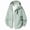 Mint Green, variant on Zefriona Men's Water-Resistant Hooded Softshell Windbreaker Jacket for Hiking Red M