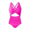 thumbnail image 4 of QHFBli Womens One Piece Swimsuit New Swimsuit Two Piece High Waisted Swimsuit Bikini Sexy Swimsuit, 4 of 4