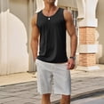 thumbnail image 2 of UDAUDU Men's UPF 50+ Quick Dry Tank Tops Athletic Muscle Tee | Sleeveless Workout Shirts for Athletic Gym Running Beach Swimming Outdoor Sports 3XL, 2 of 9
